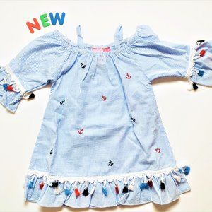 ✨NWT✨ Adorable Blue Sailor Dress 2T